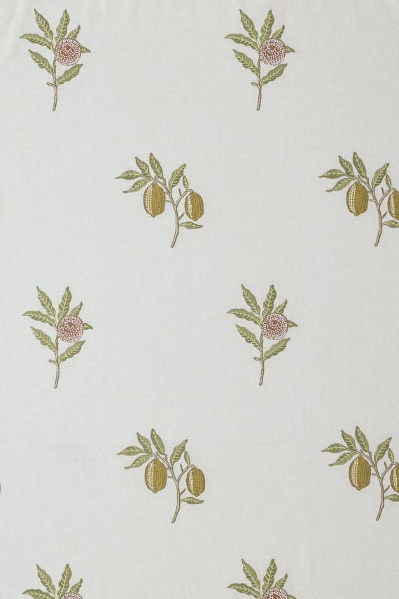 FRUIT EMBROIDERY vihreä